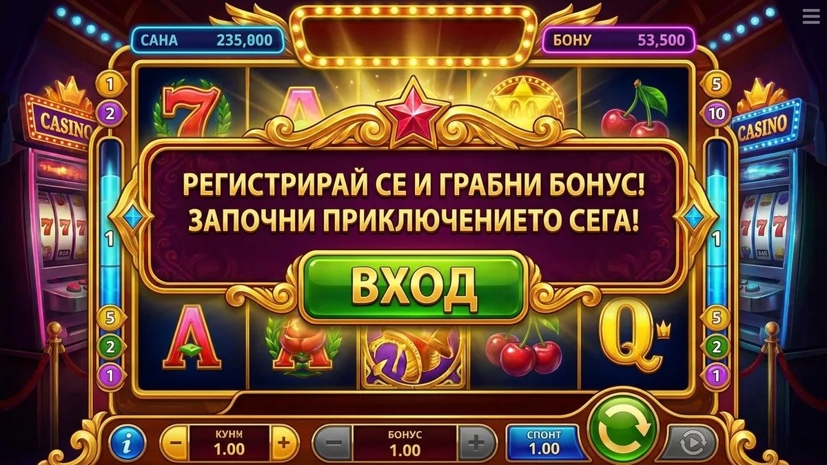 Регистрация с бонус